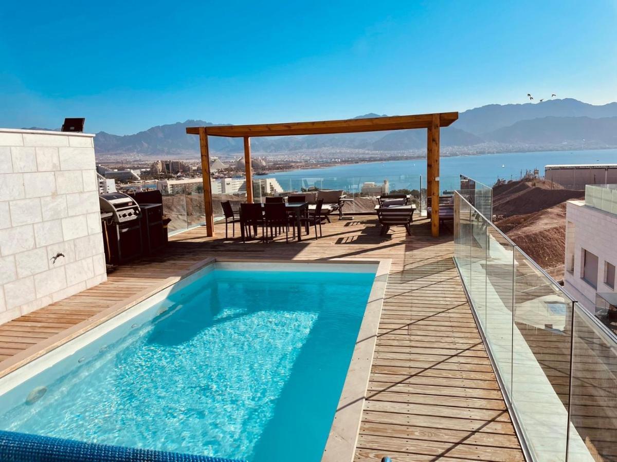Villa Sea View 100 M From The Beach エイラート エクステリア 写真
